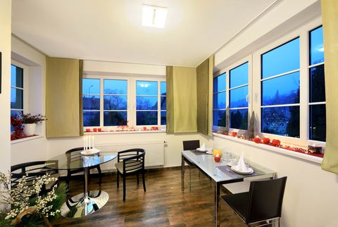 Pokoje – Recepce a chodby